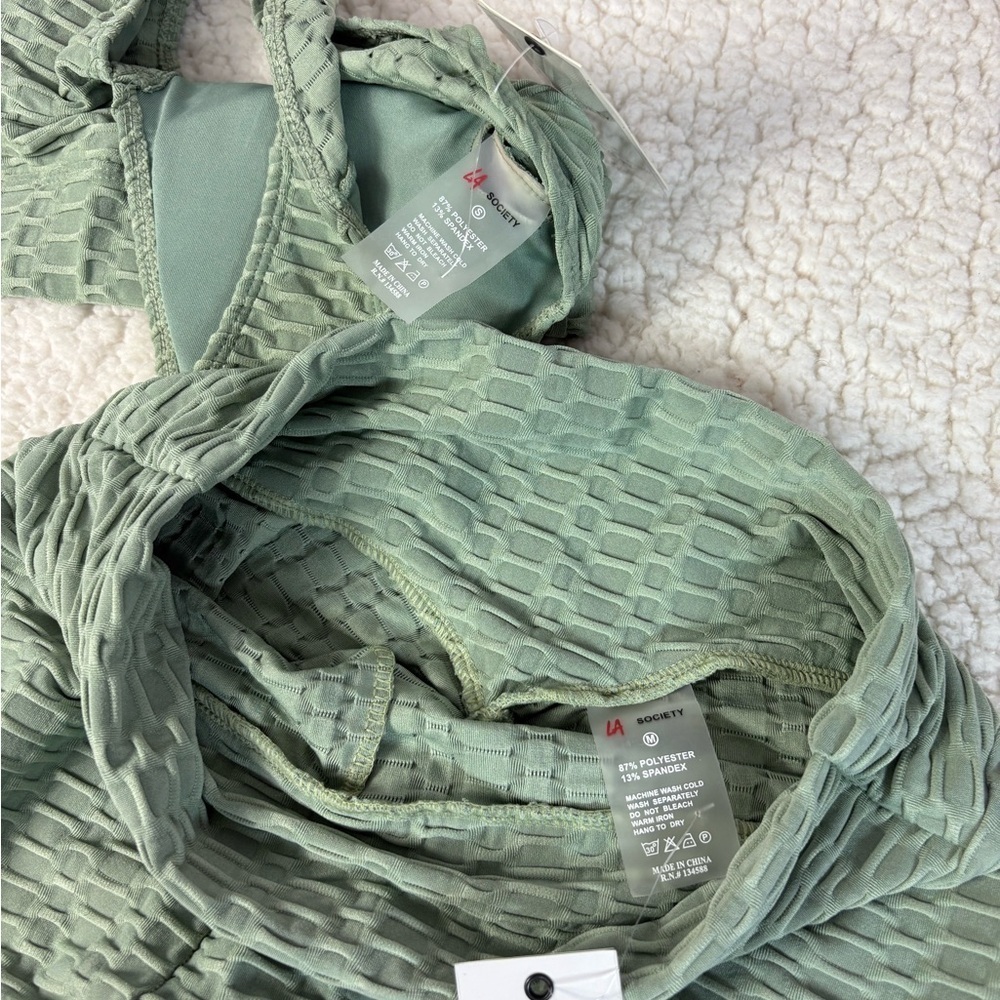 Society Green Crop Top - Picture 10 of 12